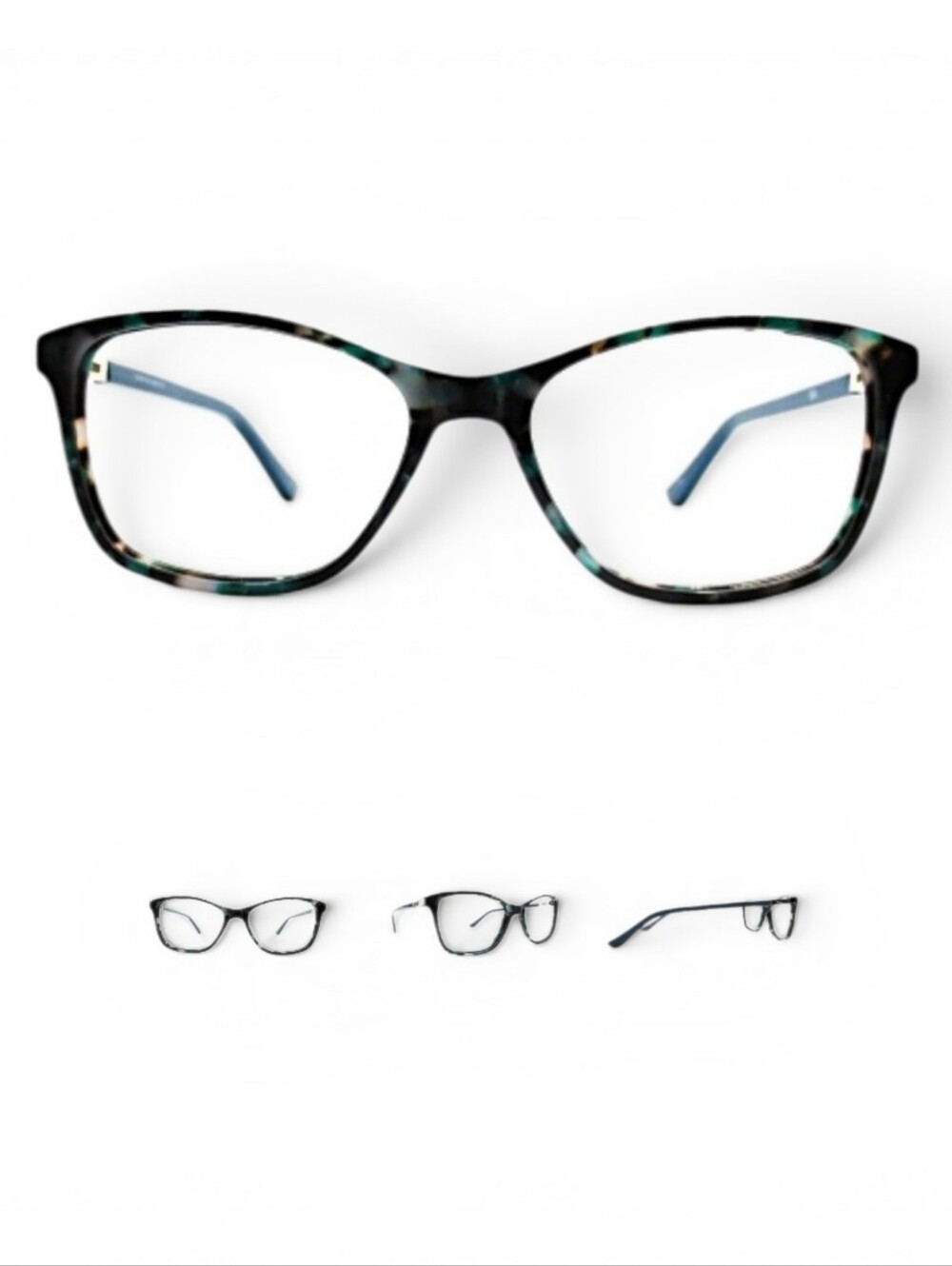 Chelsea Morgan Eyeglass Frames Multicolor Blue Unisex